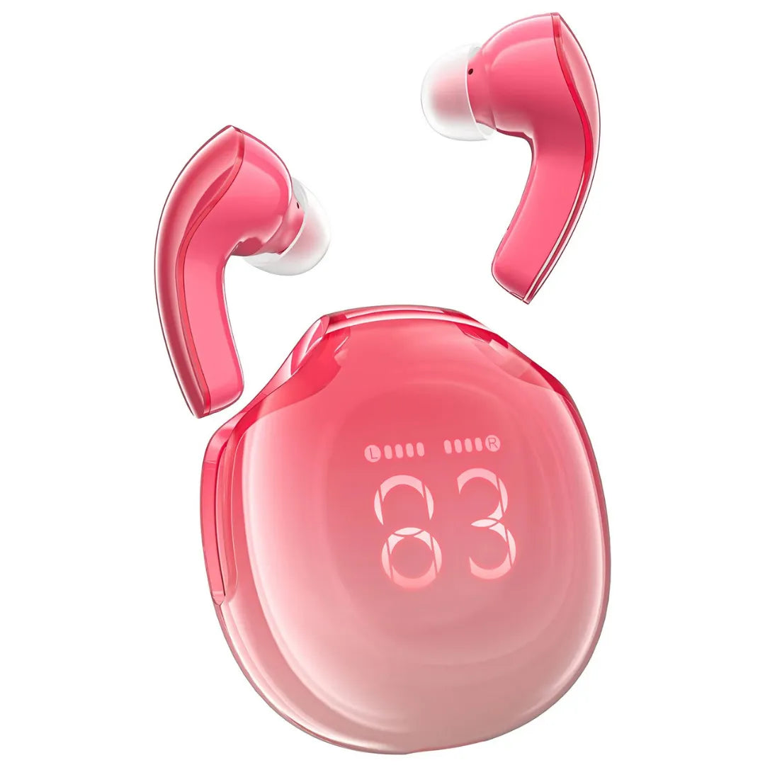 Fone Bluetooth Cristal ACEFAST T9 Com Som Natural e Bateria de 30H | Innova Fácil