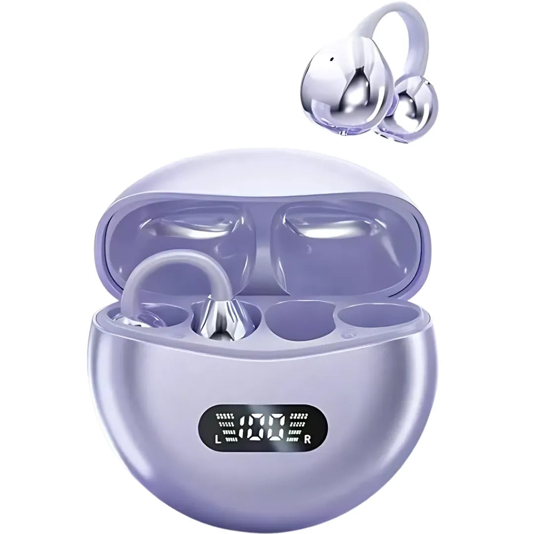 Fone Bluetooth FreeClips Open Ear Confortável e Moderno | Innova Fácil