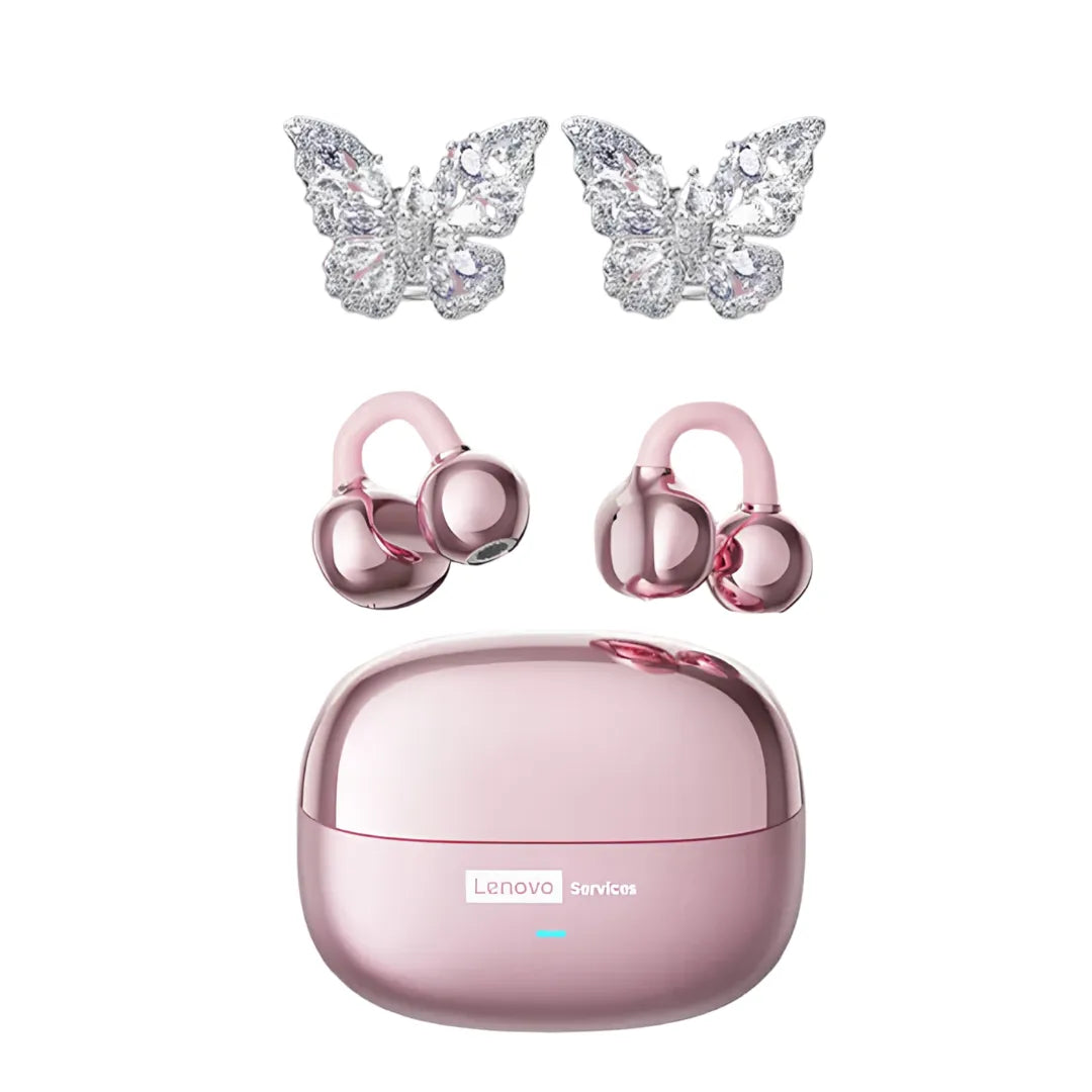 Fone Bluetooth Lenovo LE302 OWS Open Ear Sem Fio Bluetooth 6.0 | Innova Fácil