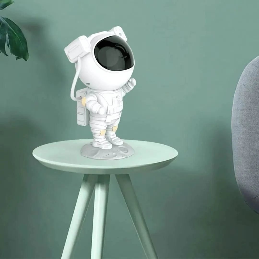 Projetor De Luz Astronauta – Galáxia Brilhante E Atmosfera Incrível | Innova Fácil