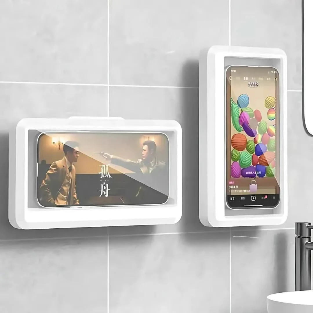 Suporte De Celular À Prova D'Água – Tela Touch E Fixação Adesiva | Innova Fácil