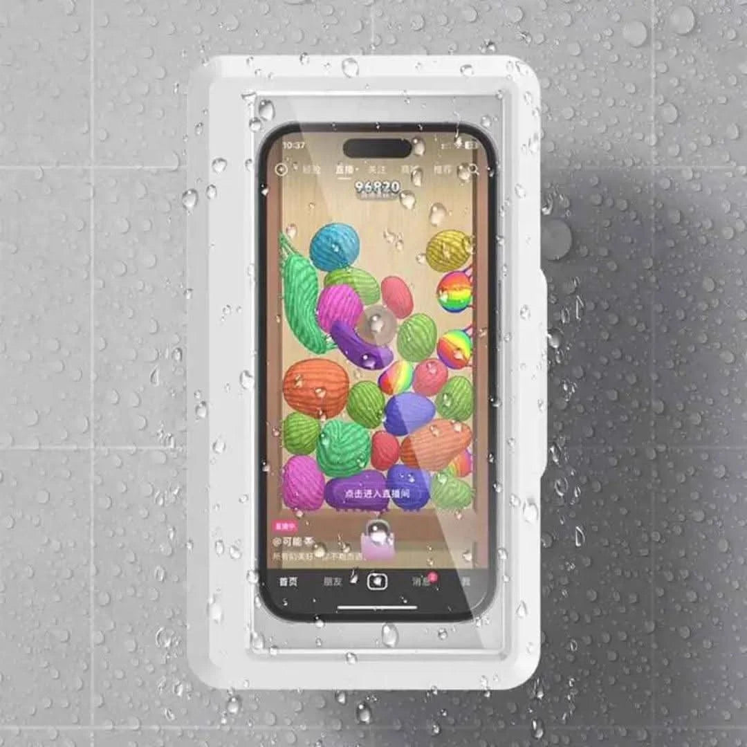 Suporte De Celular À Prova D'Água – Tela Touch E Fixação Adesiva | Innova Fácil