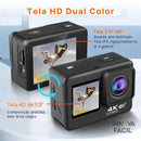 Câmera GoAction 4K para Esportes Radicais | Innova Fácil