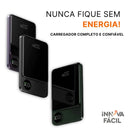 Carregador Portátil por Indução Sem Fio – Innova Fácil