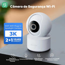 Câmera De Segurança Wi-Fi 3K IMILAB C22 Com Visão Noturna Colorida E Rotação 360° | Innova Fácil