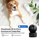 Câmera De Segurança Wi-Fi 3K IMILAB C22 Com Visão Noturna Colorida E Rotação 360° | Innova Fácil