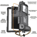 Capa de Mergulho A Prova D'Agua Shellbox IP68 para Celular até 6,9" | Innova Fácil