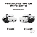 Cinta De Cabeça M3PRO Com Bateria Magnética 5200mAh Para Meta Quest 3 | Innova Fácil