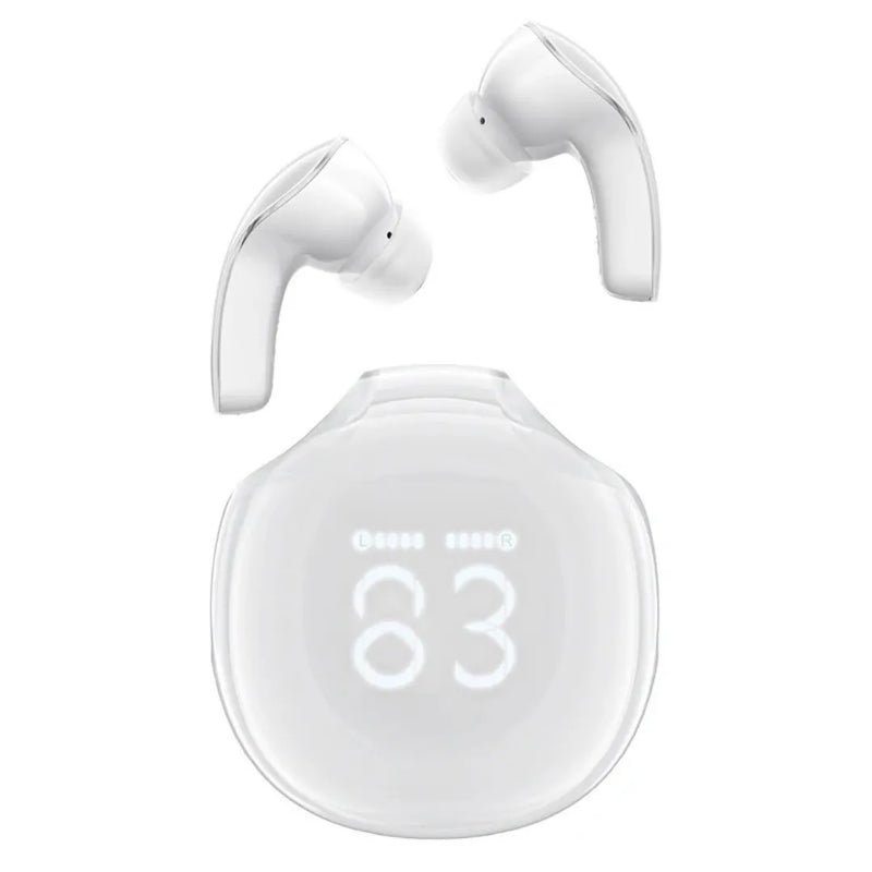 Fone Bluetooth Cristal ACEFAST T9 Com Som Natural e Bateria de 30H | Innova Fácil