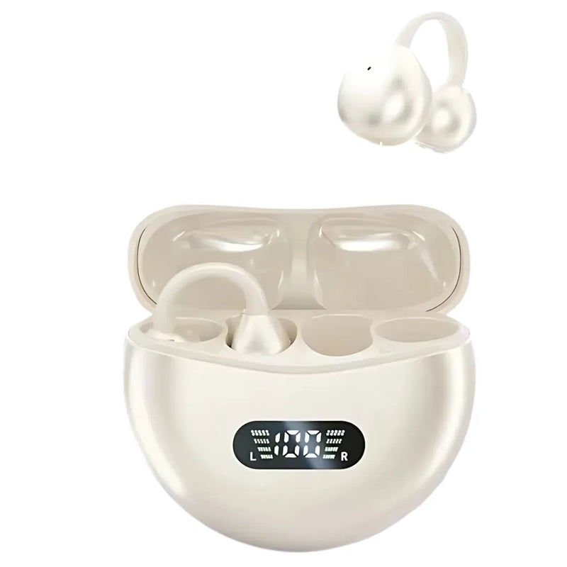 Fone Bluetooth FreeClips Open Ear Confortável e Moderno | Innova Fácil