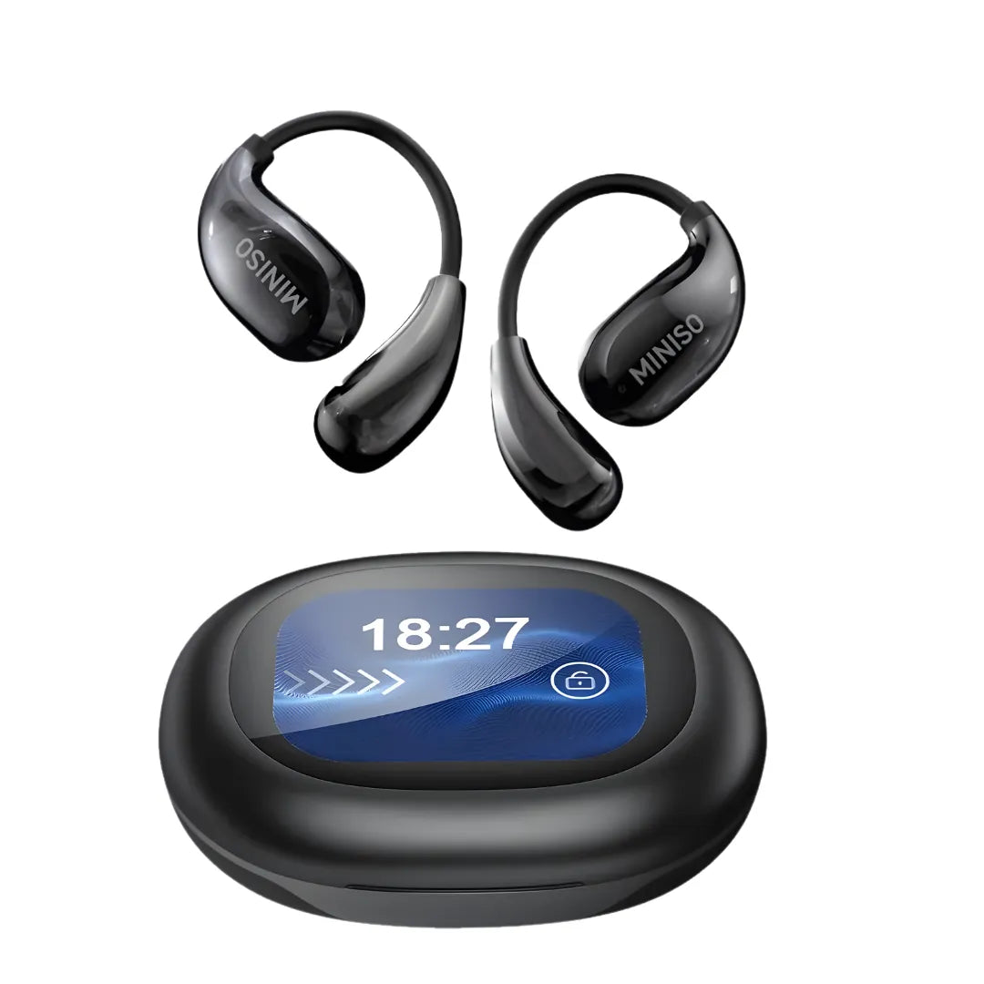 Fone Bluetooth Miniso MS189 Com Tradução AI E Tela Touch Colorida | Innova Fácil