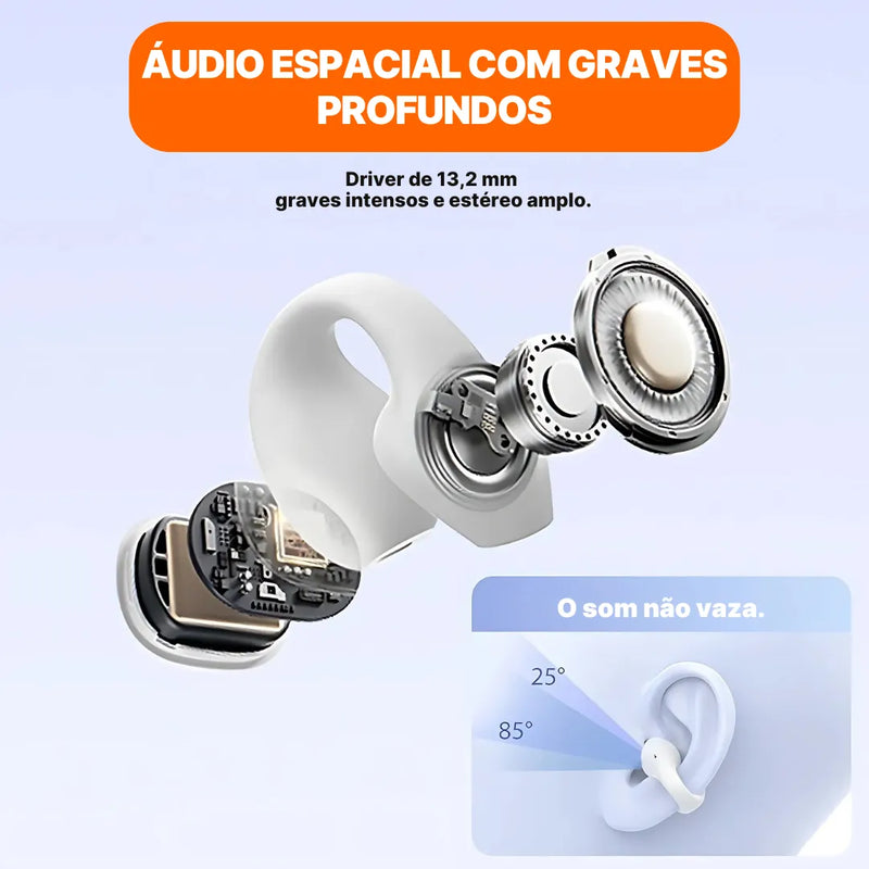 Fone Bluetooth Miniso X29 Tradutor 150 Idiomas com Som 360° e Tela LED | Innova Fácil