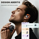 Fone Bluetooth Tradutor ERAZER XF32 Com I.A, Gancho Esportivo e Som OWS | Innova Fácil