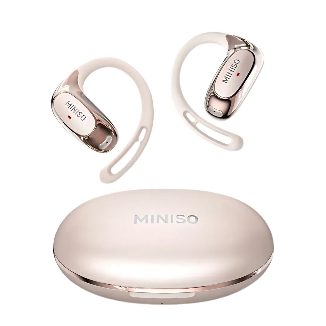 Fone Bluetooth Tradutor MINISO MS202 Com Controle De Toque E Tradutor Para 135 Idiomas | Innova Fácil