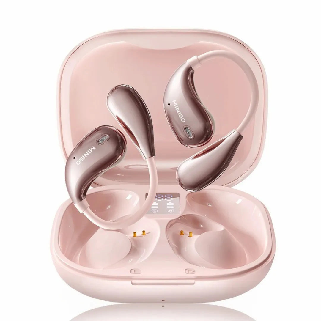 Fone Bluetooth Tradutor MINISO X33 com Baixa Latência e Bateria 45h | Innova Fácil
