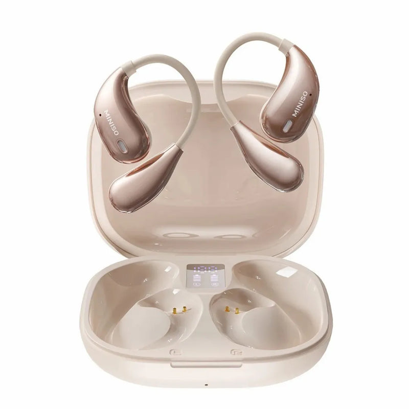 Fone Bluetooth Tradutor MINISO X33 com Baixa Latência e Bateria 45h | Innova Fácil