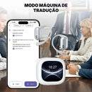Fone Tradutor AI ERAZER XF38 Open-Ear Bluetooth 5.4 Com Tela Touch | Innova Fácil