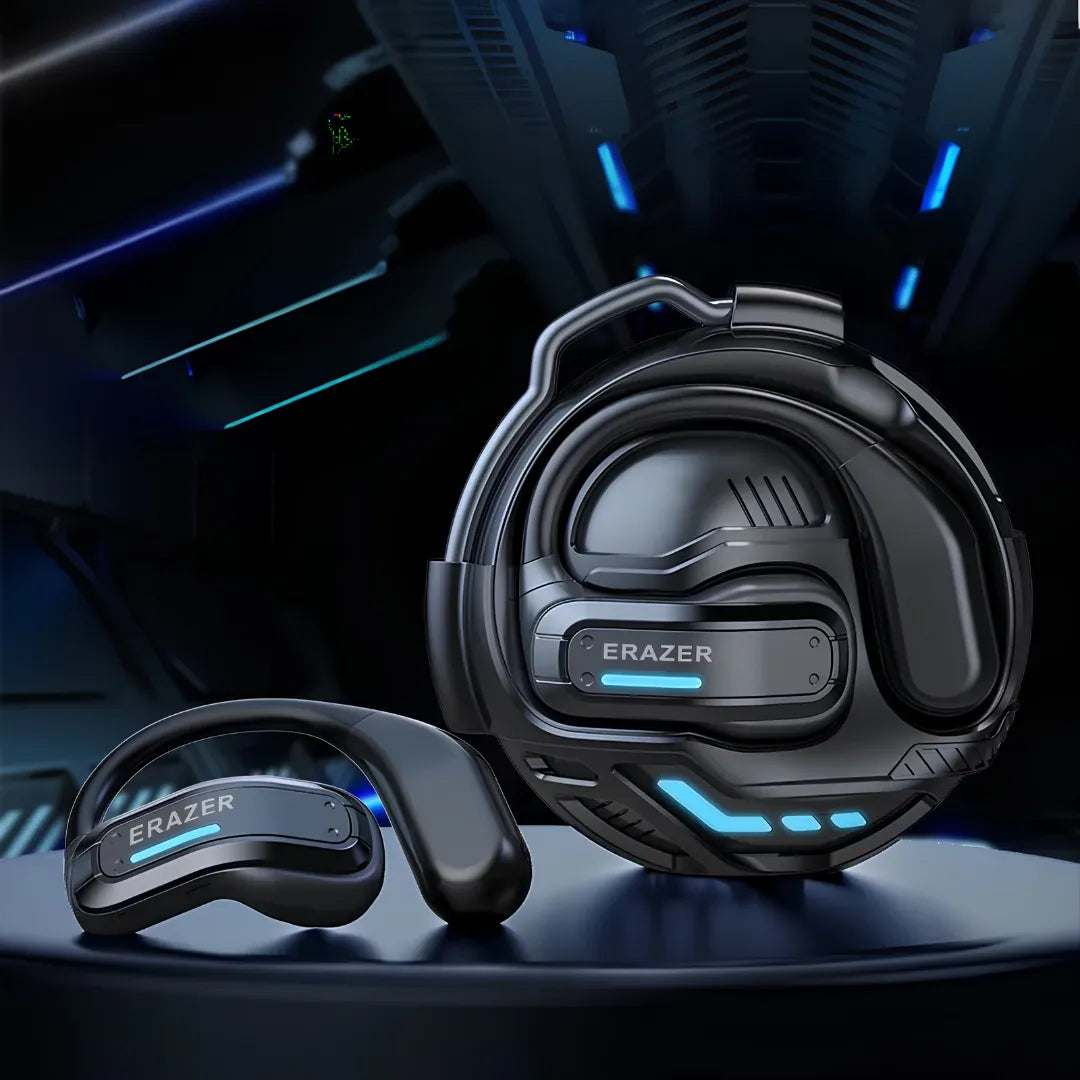 Fone Tradutor Bluetooth ERAZER X8 IA Open Ear com Tradução em Tempo Real e Bluetooth 5.4 | Innova Fácil