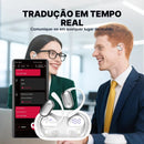 Fone Tradutor Bluetooth Erazer XF56 Open-Ear OWS, Som Envolvente e AI Translator | Innova Fácil
