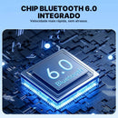 Fone Tradutor Bluetooth Erazer XF56 Open-Ear OWS, Som Envolvente e AI Translator | Innova Fácil