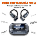 Fone Tradutor Bluetooth HTC NE25 Com Tela Touch E Bateria De Longa Duração | Innova Fácil