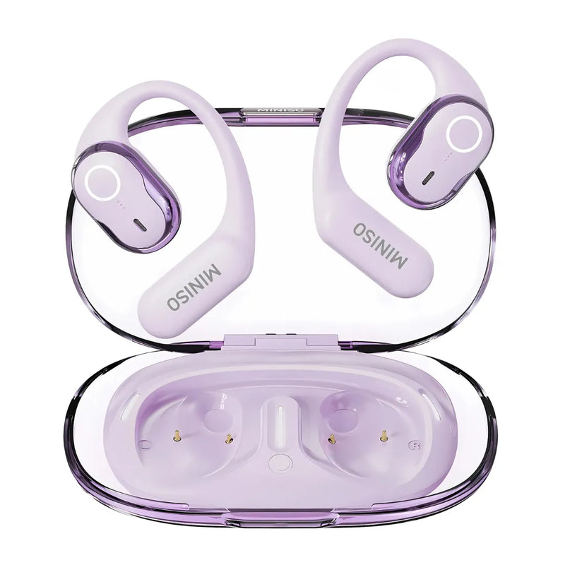 Fone Tradutor Bluetooth MINISO M63 com APP e Microfone | Innova Fácil