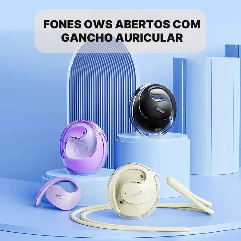 Fone Tradutor Miniso X15 Pro Bluetooth 5.4 + 144 Idiomas | Innova Fácil