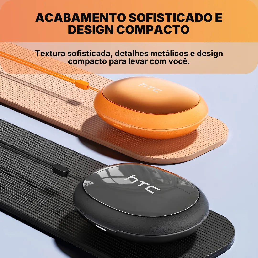 Fone de Ouvido Bluetooth HTC NE76 com Tradução Inteligente em 150 Idiomas | Innova Fácil