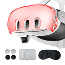 Kit De Proteção VR Para Meta Quest 3 Com Capa Cristal, Tampas E Protetor De Lente | Innova Fácil