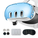 Kit De Proteção VR Para Meta Quest 3 Com Capa Cristal, Tampas E Protetor De Lente | Innova Fácil