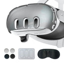 Kit De Proteção VR Para Meta Quest 3 Com Capa Cristal, Tampas E Protetor De Lente | Innova Fácil
