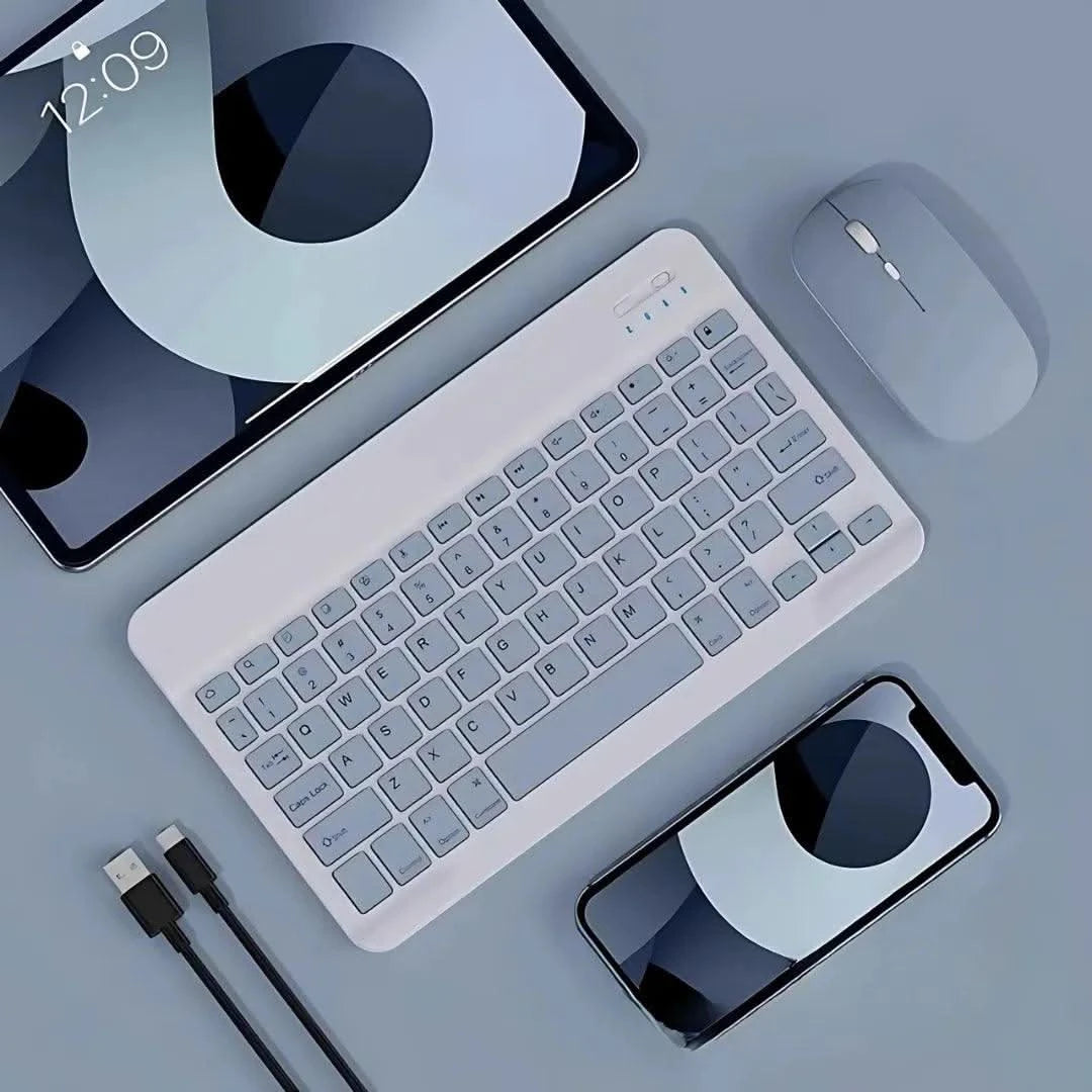 Kit Teclado E Mouse Wireless BlueConnect 5.2 – Conectividade E Precisão | Innova Fácil