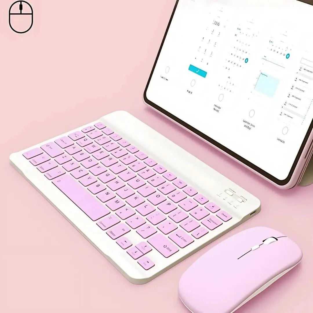 Kit Teclado E Mouse Wireless BlueConnect 5.2 – Conectividade E Precisão | Innova Fácil