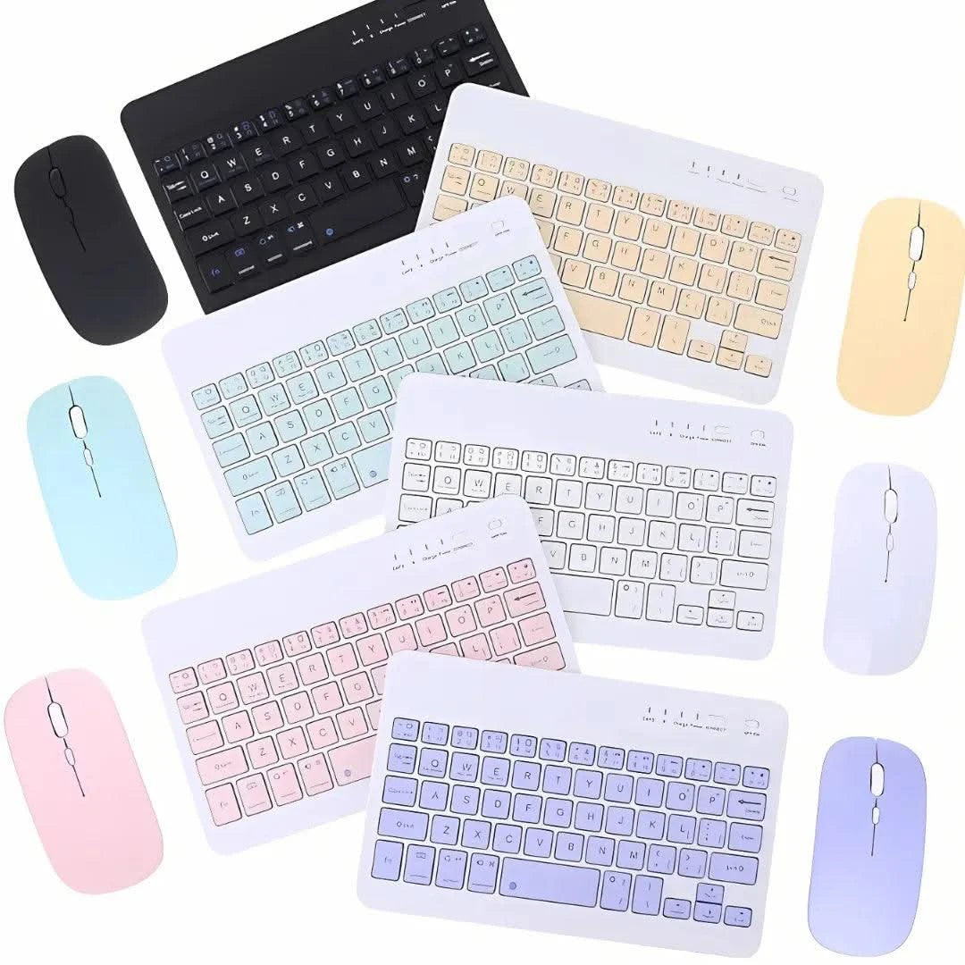 Kit Teclado E Mouse Wireless BlueConnect 5.2 – Conectividade E Precisão | Innova Fácil