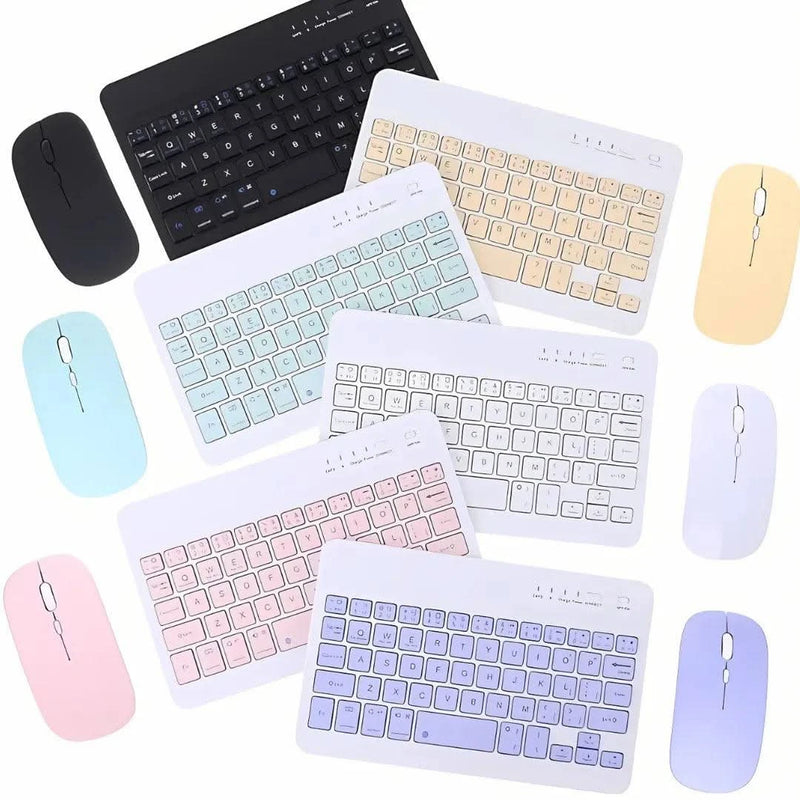 Kit Teclado E Mouse Wireless BlueConnect 5.2 – Conectividade E Precisão | Innova Fácil