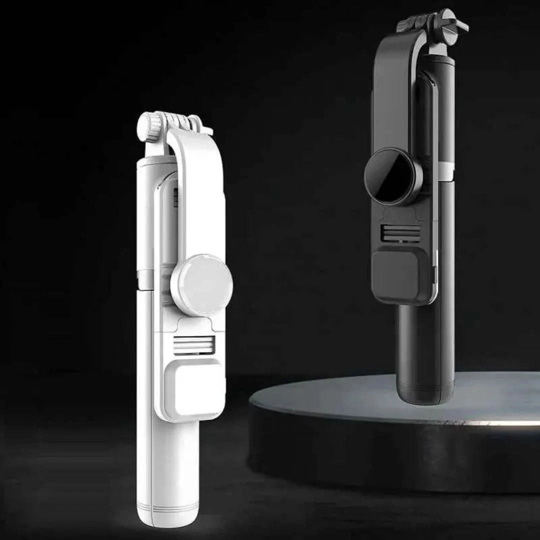 LumiStick Pro Tripé Bluetooth 3 Em 1 Com Luz LED | Innova Fácil