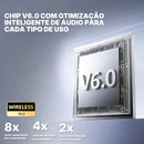 MINISO MS503 Fone Bluetooth Com Tradução por IA e Controle Touch | Innova Fácil