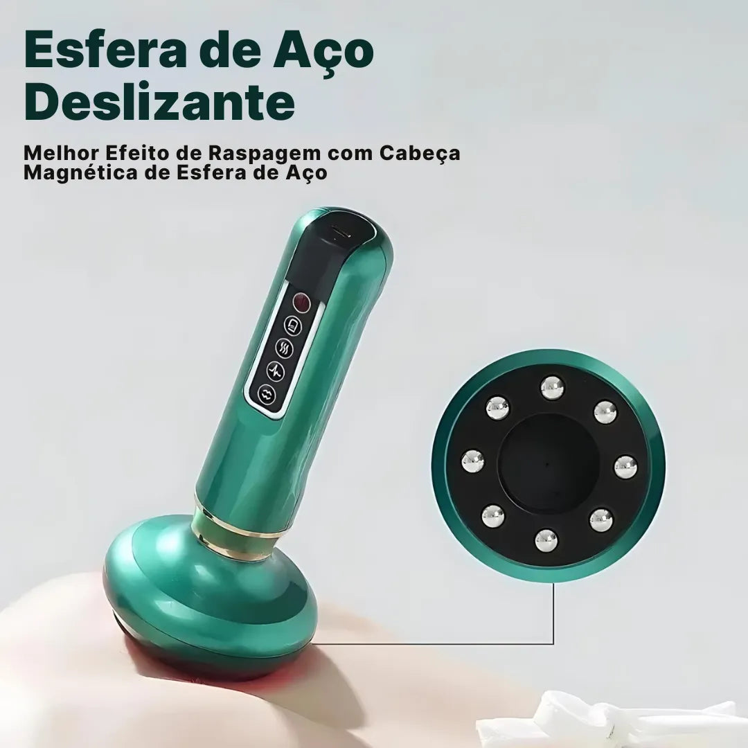 Massageador A Vácuo Salorie 12 Níveis De Calor Infravermelho | Innova Fácil