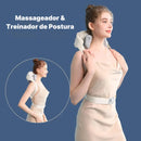 Massageador RelaxPro 6D com Aquecimento e Bateria Recarregável | Innova Fácil