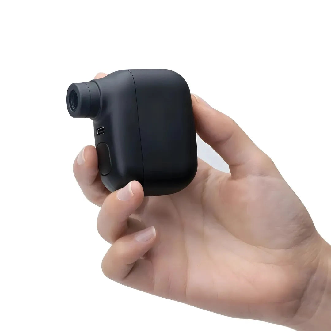 Mini Bomba Elétrica Recarregável AirBank 100 PSI Portátil | Innova Fácil