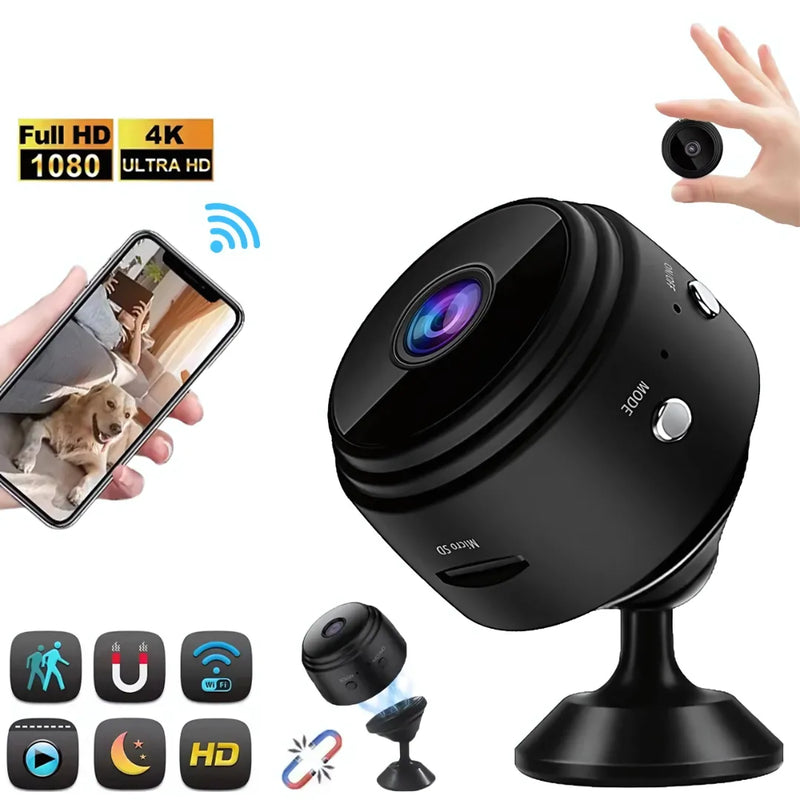 Mini Câmera Espiã A9 Com Visão Noturna e Detecção de Movimento | Innova Fácil