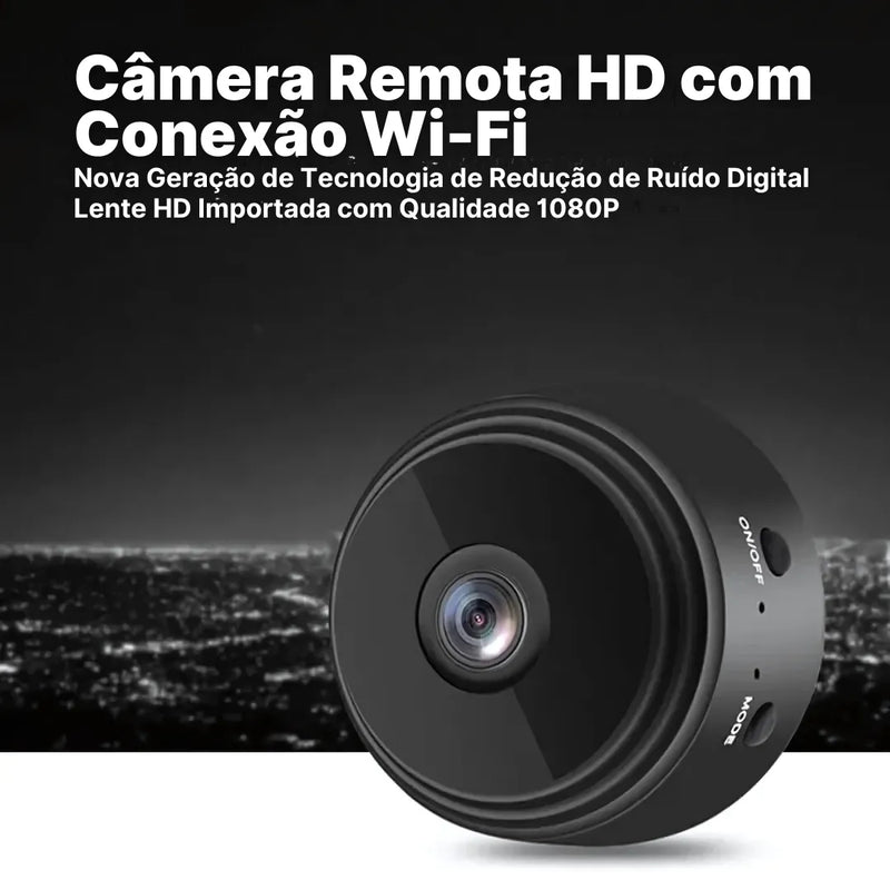 Mini Câmera Espiã A9 Com Visão Noturna e Detecção de Movimento | Innova Fácil