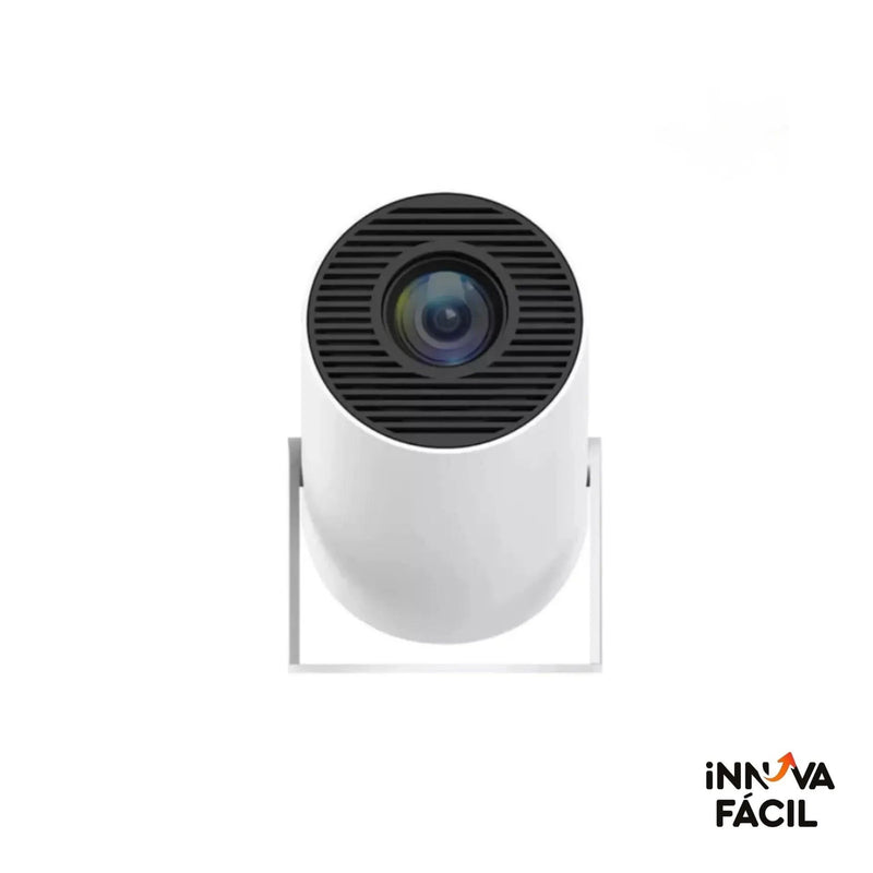 Mini Projetor Portátil 4K com AndroidTV e Espelhamento | Innova Fácil