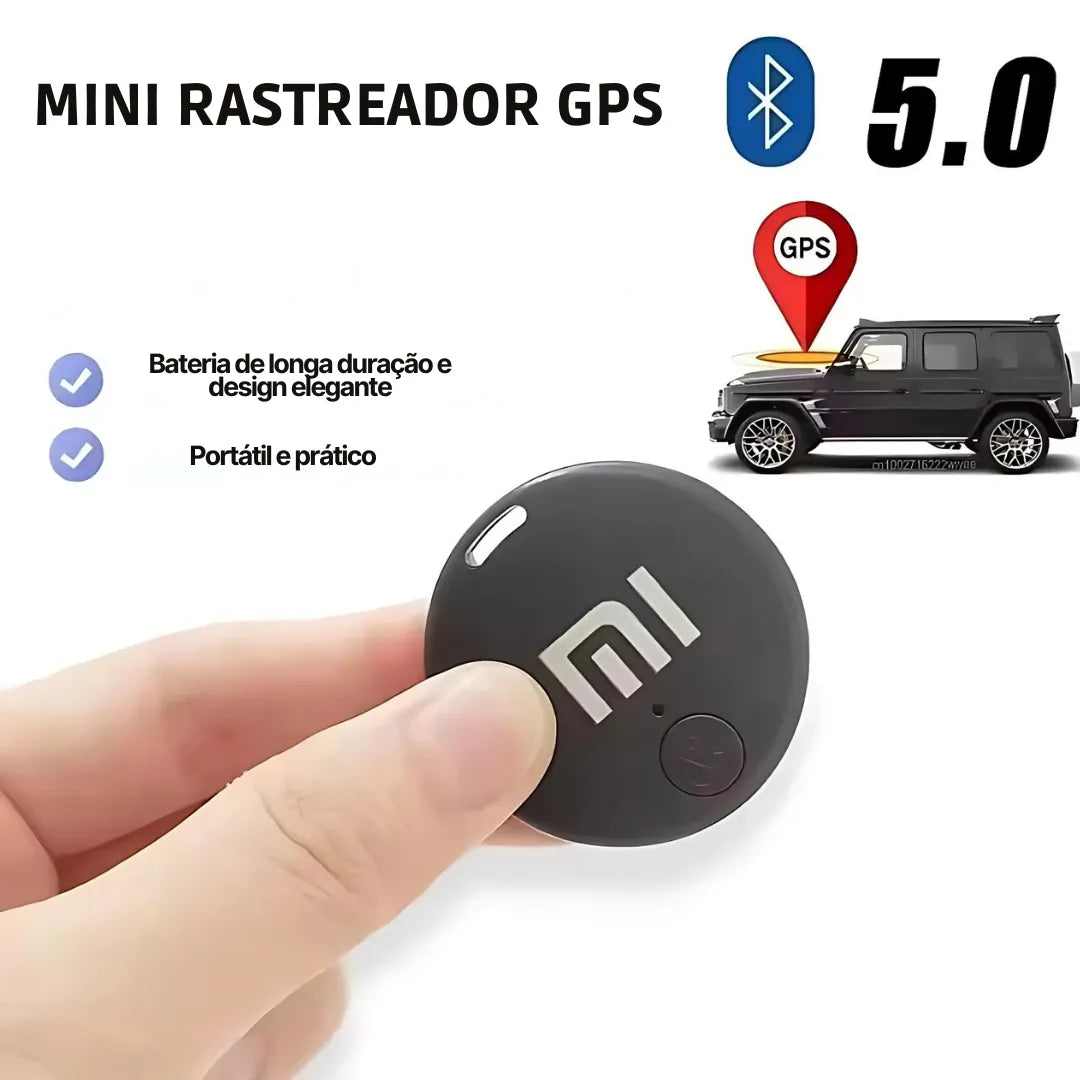 Mini Rastreador GPS Bluetooth 5.0 Anti-Perda | Innova Fácil