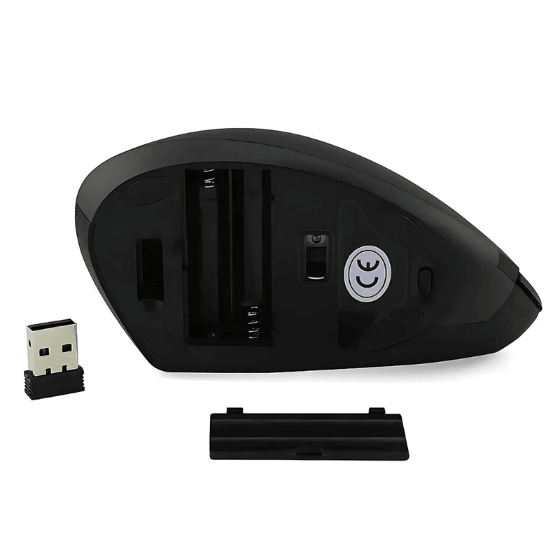 Mouse Ergonômico Sem Fio ErgoWave Pro Com Conexão 2.4GHz e Bluetooth | Innova Fácil