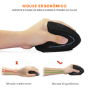 Mouse Ergonômico Sem Fio ErgoWave Pro Com Conexão 2.4GHz e Bluetooth | Innova Fácil
