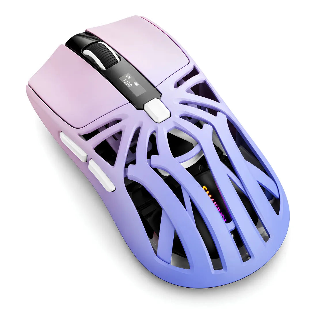Mouse Gamer Sem Fio SMAILWOLF RS8 Bluetooth 3 Modos, Design Ergonômico Para Mãos Grandes | Innova Fácil
