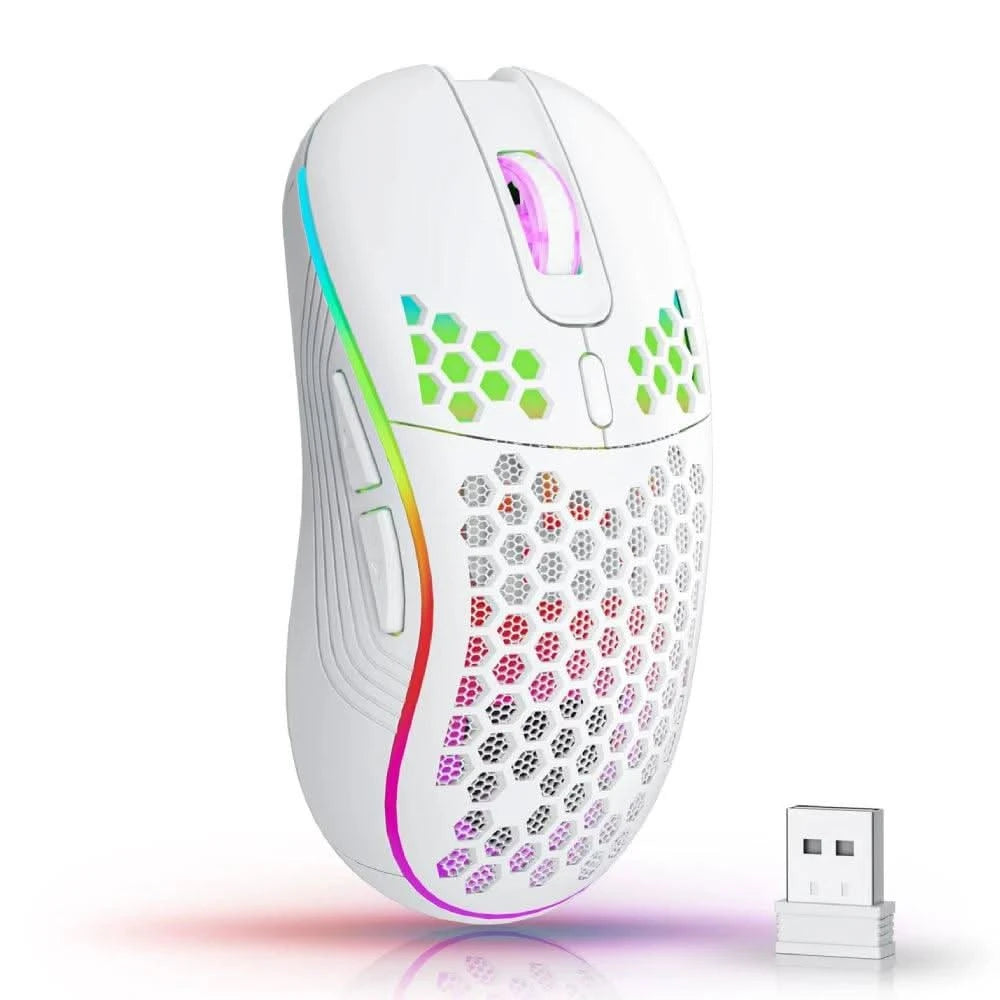 Mouse com Iluminação RGB e Alta Performance Gamer - GlowMotion | Innova Fácil