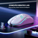 Mouse com Iluminação RGB e Alta Performance Gamer - GlowMotion | Innova Fácil