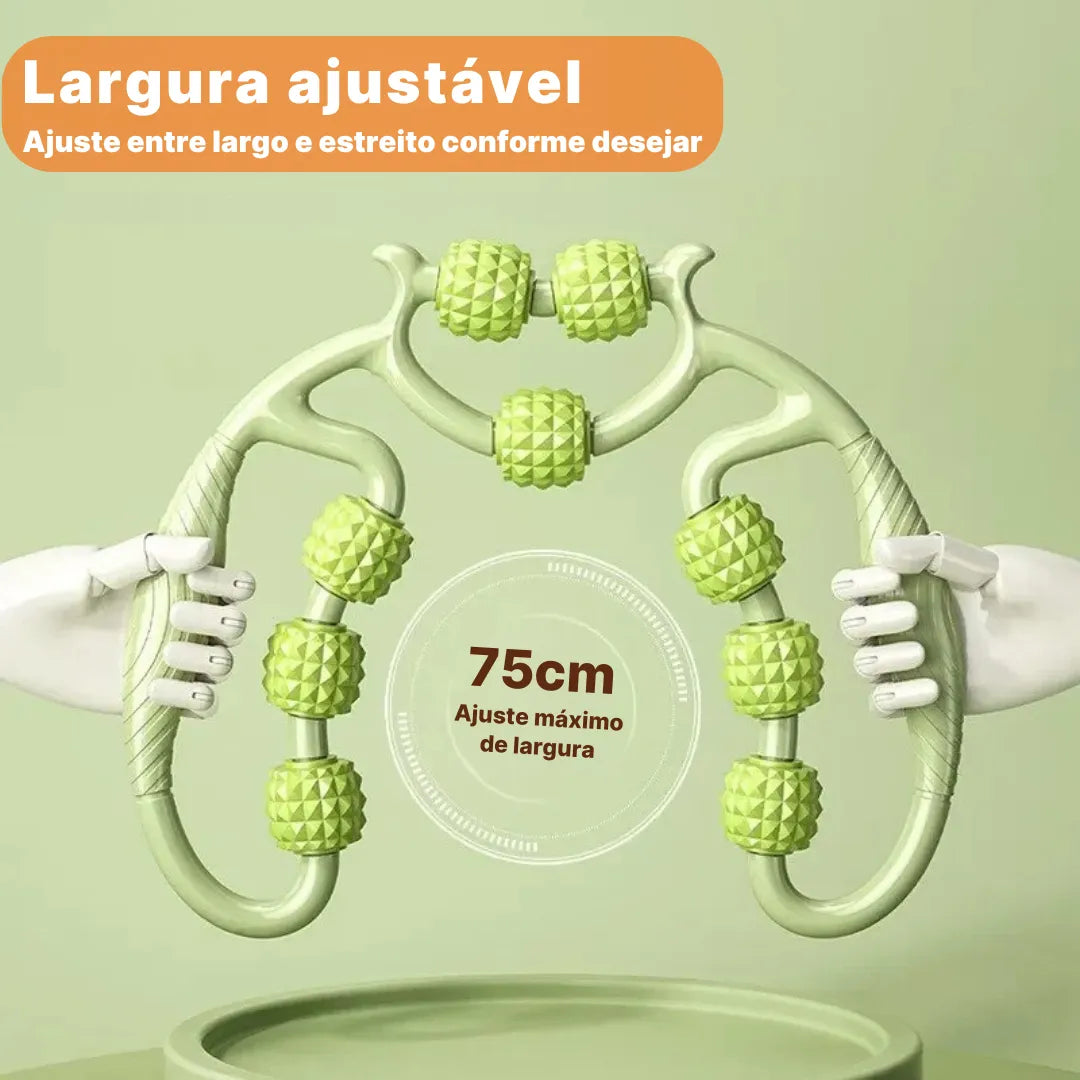 Rolo Massageador Corporal 360° Anticelulite e Modelador | Innova Fácil